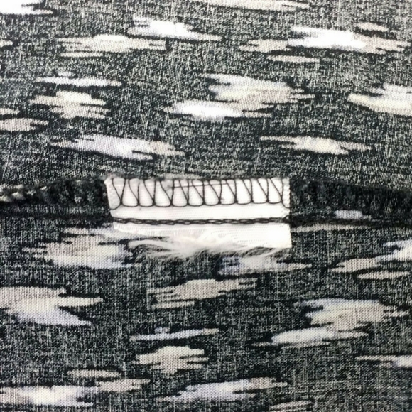 Soft Joie Cassina Black Abstract Print 3/4 Dolman Sleeve Shirt Dress Women Small - Picture 8 of 14